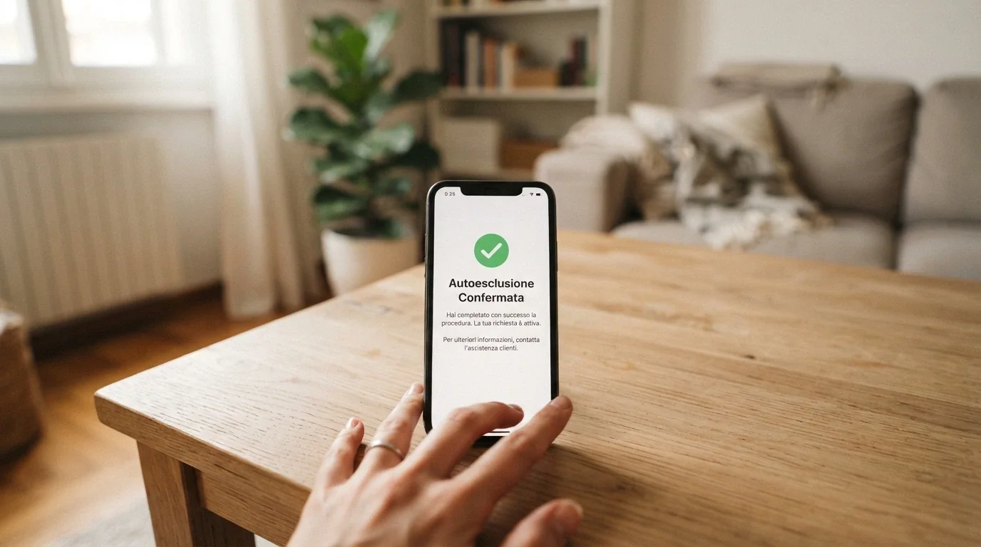 L'interfaccia del portale ADM per l'accesso al Registro Unico degli Autoesclusi tramite SPID