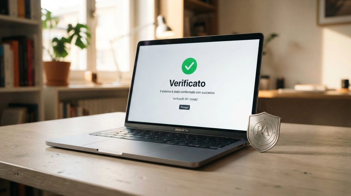 Il logo dell'Agenzia delle Dogane e dei Monopoli accanto al testo di un decreto di concessione