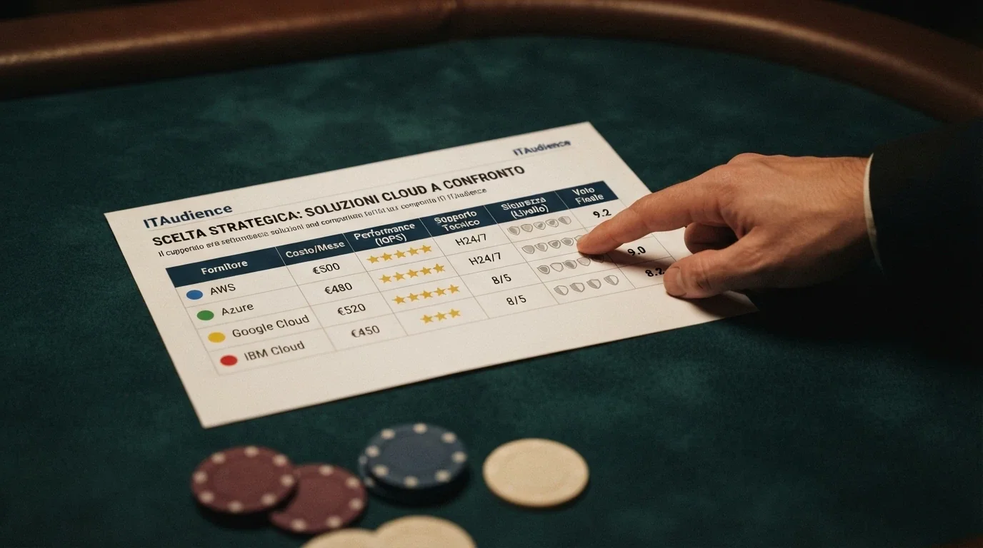 Tabella comparativa con loghi degli operatori e colonne per bonus, wagering, validità e giri gratis