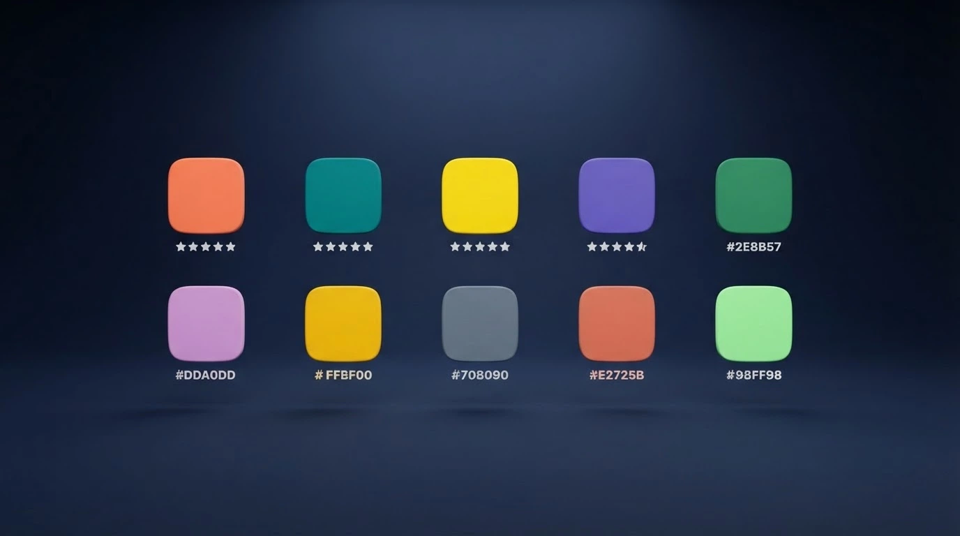 Una griglia di icone delle app casinò ADM affiancate su sfondo scuro, con stellette di valutazione accanto a ciascuna
