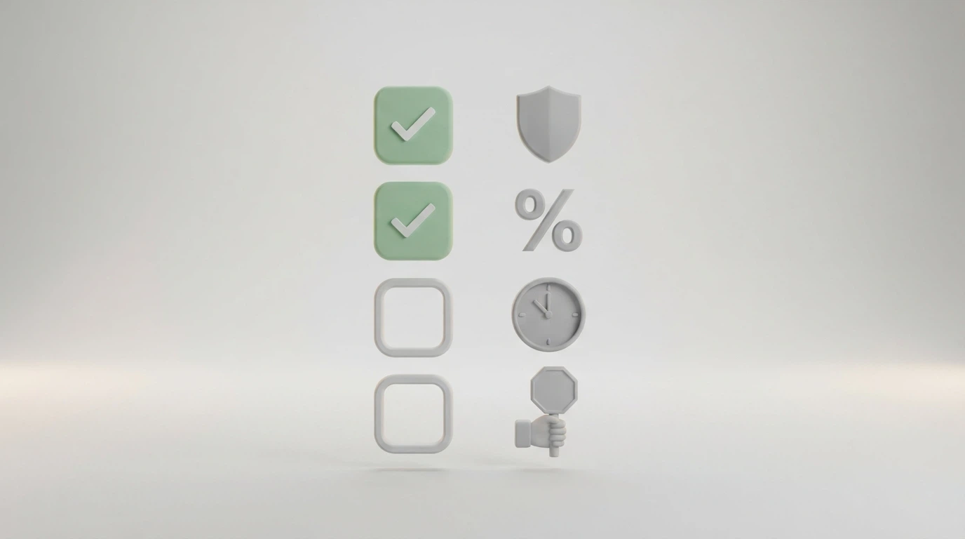 Una checklist visiva con le voci chiave: verifica ADM, leggi il rollover, imposta limiti, diffida delle promozioni aggressive